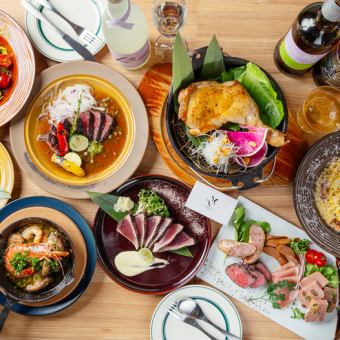 WARAYAKIbistroW Winter Course Regular banquet and year-end party course [food only]