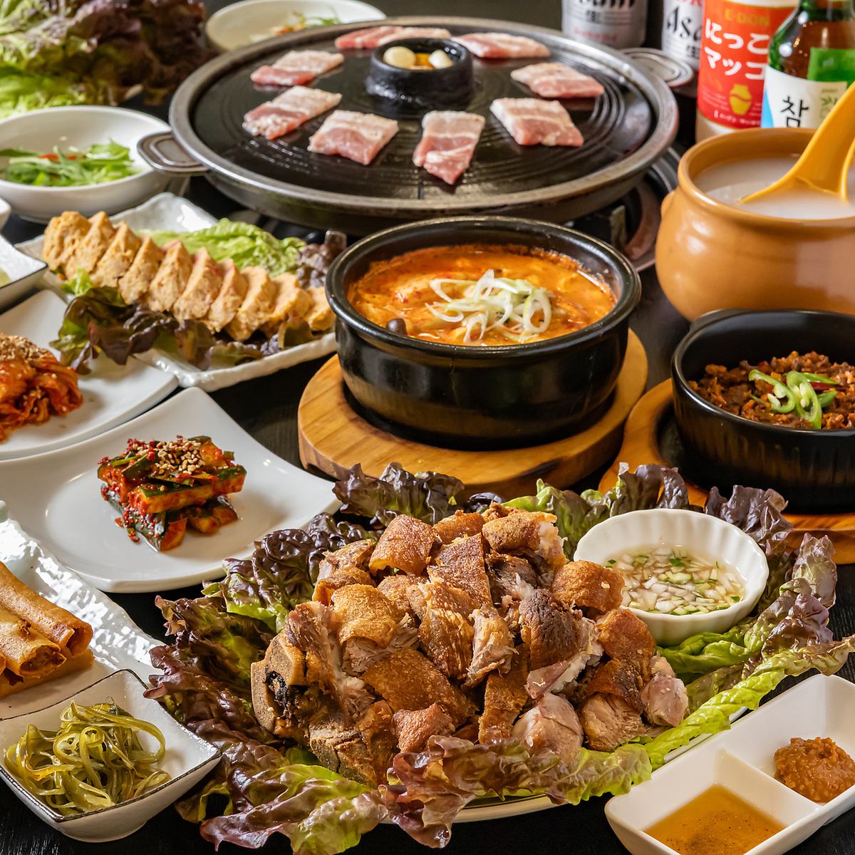 人気の韓国料理+希少なフィリピン料理♪ふらっと寄れる手軽さ◎