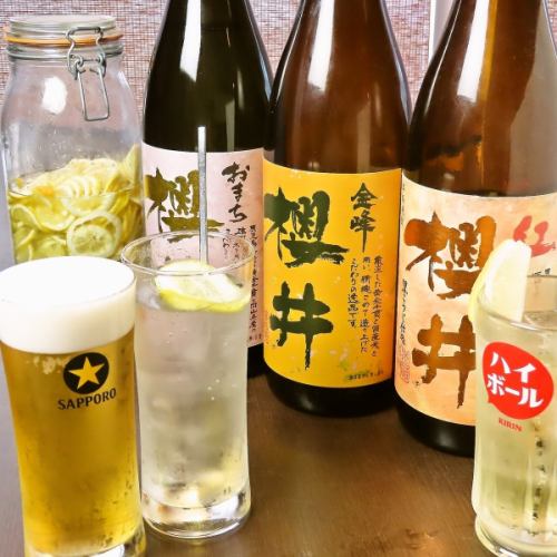各種日本酒・焼酎