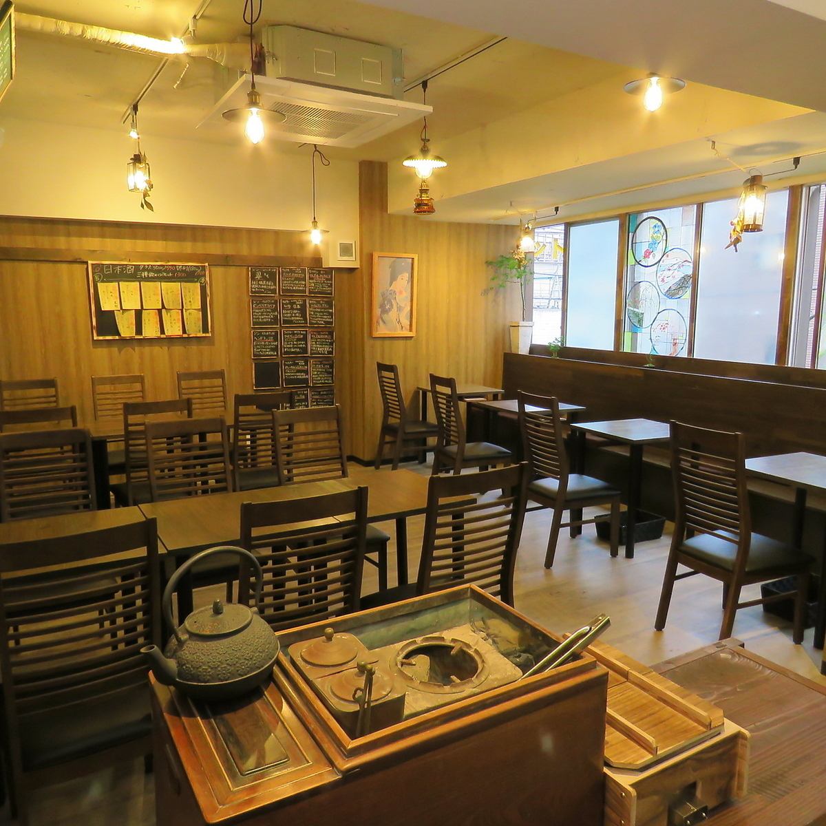 オシャレでキレイな店内は記念日やデートにピッタリです◎