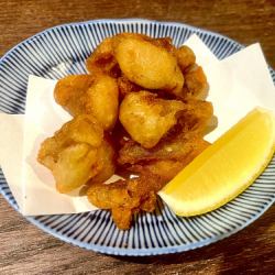 馬のモツ唐揚げ