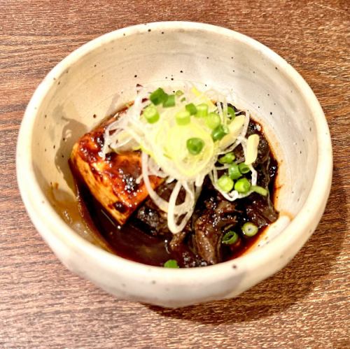 馬のテールの煮付け