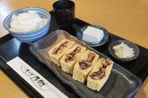 甘辛煮鰻巻き膳