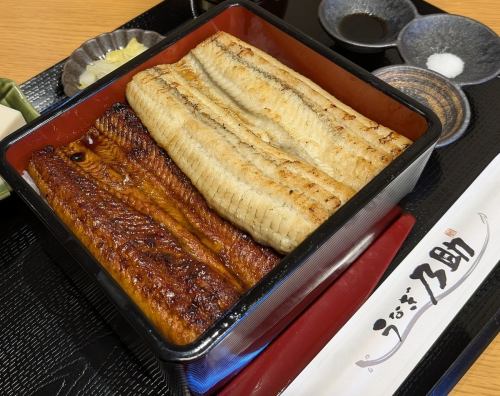 【大人気】かば焼きと白焼きの両方が楽しめるあいもり重