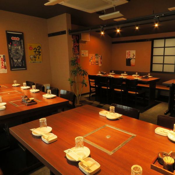 The table seats are also on the second floor with an atmosphere where you can feel the atmosphere.Please enjoy the happiness of having exquisite chicken dishes in this calm space.Banquets for 30 people are also available! Please contact us.