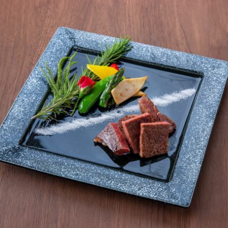 A5 Japanese black beef fillet steak with black truffle 100g