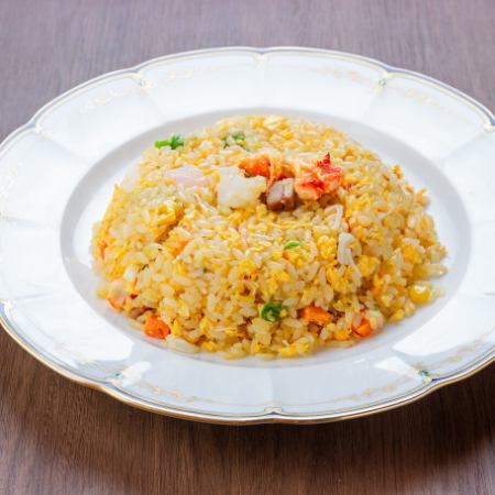 Yangzhou-style special five-course fried rice