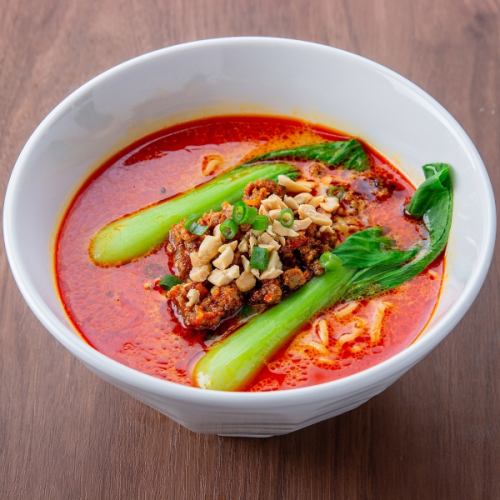 In-house roasted Sichuan tantanmen / In-house roasted black sesame tantanmen
