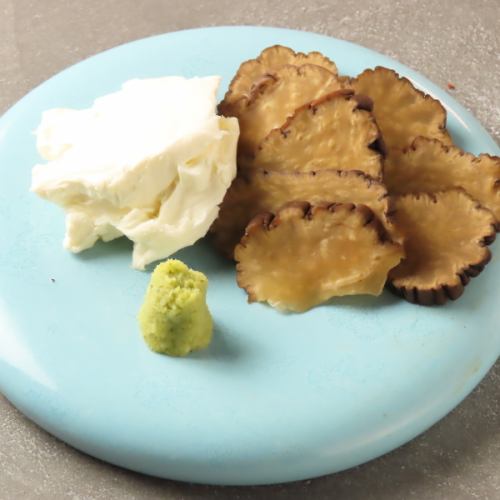 いぶりがっことクリームチーズ