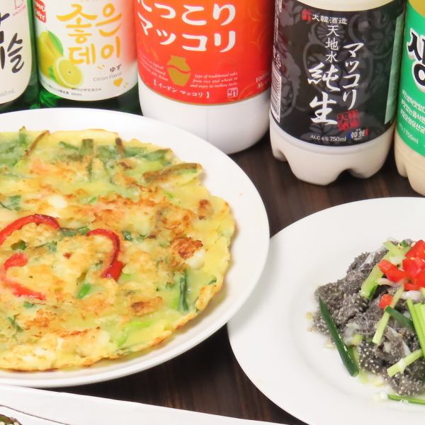 韓国直送の生マッコリと本場の酒が楽しめる店