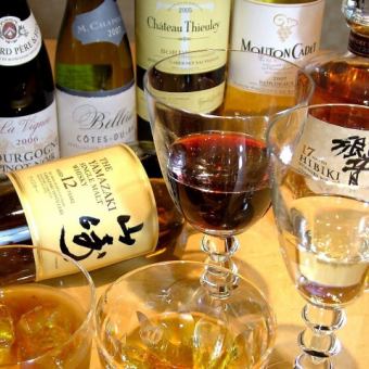 飲み放題のみコース 【男性2200円/女性1650円】