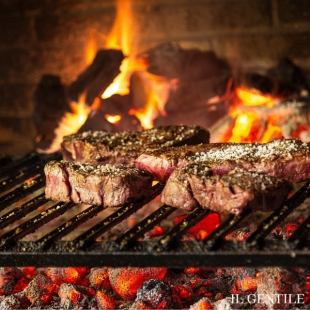 【Trio～トリオ～】ブランド肉3種食べ比べ〈三元豚＆滝川産鴨＆道産牛の炭焼き〉(5品/7800円)