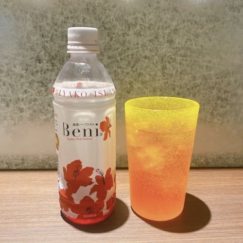 Hibiscus juice from Miyakojima, sour