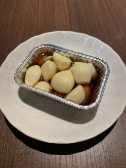 Grilled Garlic Foil/Seared Cucumber from Aomori Prefecture