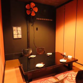 【完全個室】お座敷の6名席をご用意♪完全個室だから安心してお食事をお愉しみ頂けます♪