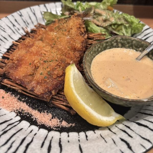 【海鮮だけじゃない！フライもご用意しております！】店長おすすめアジのフライ盛り合わせ