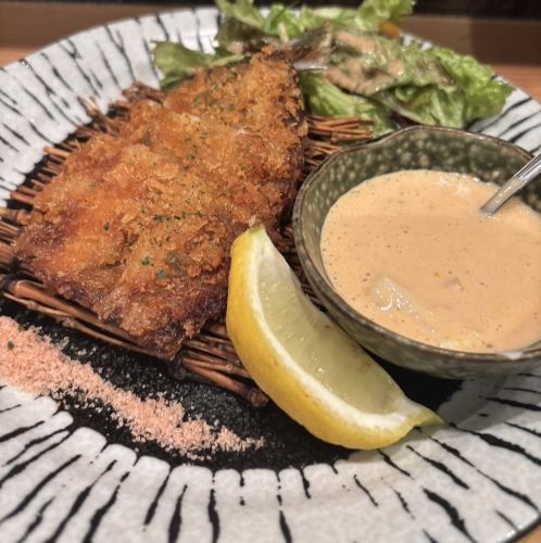 【海鮮だけじゃない！フライもご用意しております！】店長おすすめアジのフライ盛り合わせ