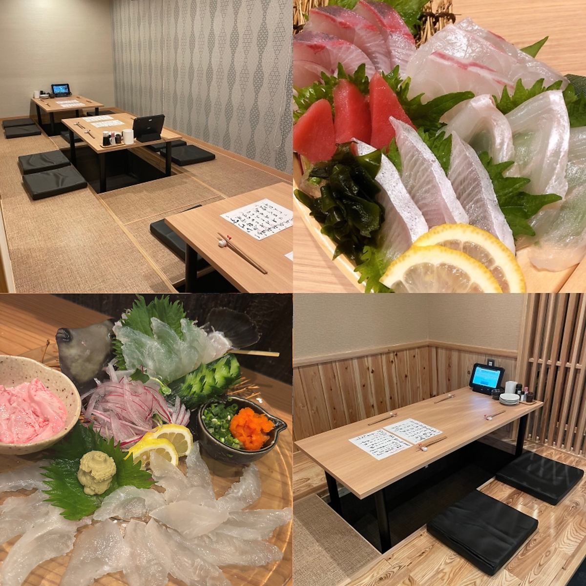 魚屋直営の居酒屋だからこその鮮度！創作焼鳥も♪各種宴会、女子会大歓迎◎