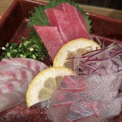 お刺身盛り合わせ3種