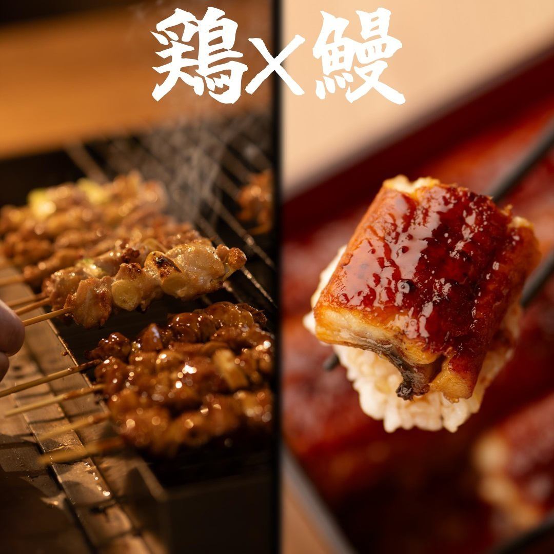 こだわりの大山どり焼鳥や、本格的な鰻も楽しめる。夏の新メニュー登場！