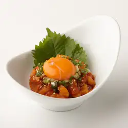 Chicken breast yukhoe