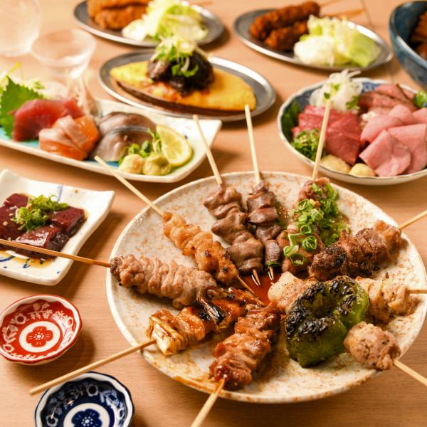 焼き鳥と どて料理 が旨い！金山駅すぐの小粋な酒場！宴会コースも◎