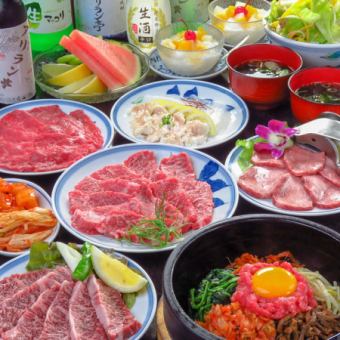 【2名様~OK!特製石焼ビビンバコース】12品5500円(税込)コース
