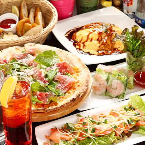 アラカルトのお料理も多数ご用意！充実のラインナップ！