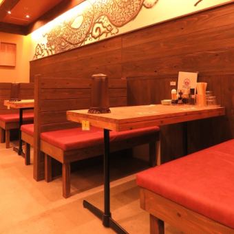 At night, table seats are recommended for saku only, secondary parties, and meals after a drinking party! * Please check the store for details on the number of seats.