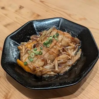 揚げ餃子 きのこ餡掛け