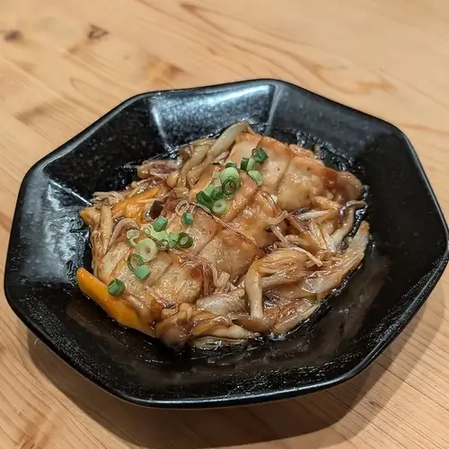 揚げ餃子 きのこ餡掛け