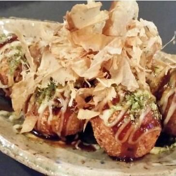 Draft beer included! "Enjoyment Course" Specialty! 7 dishes including all-you-can-eat takoyaki, 3 hours all-you-can-drink included 5580 yen ⇒ 4580 yen