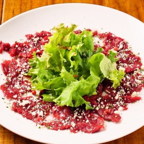 Tuna lean carpaccio