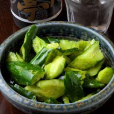 Cucumber/Pickled Rakkyo