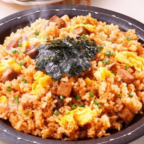 pork kimchi fried rice