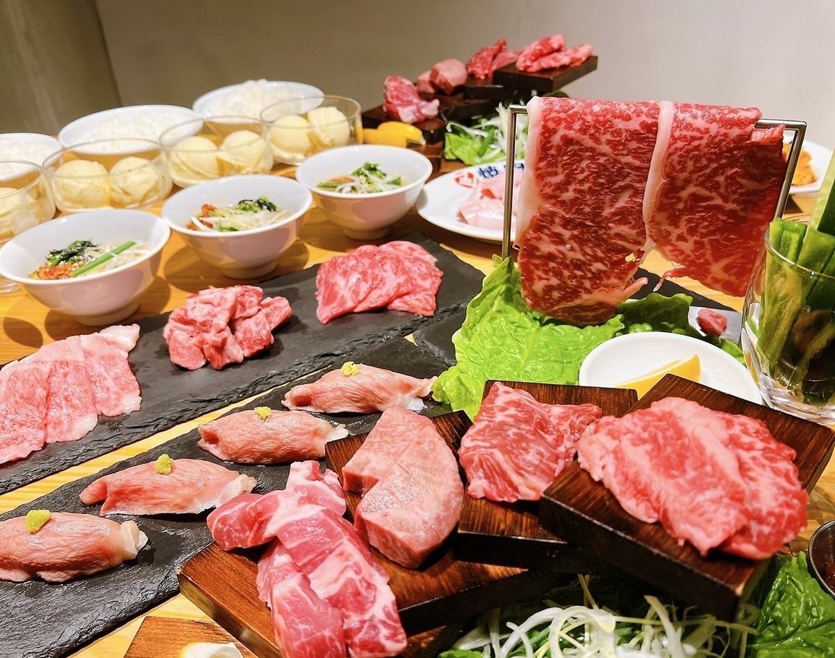 Because it is a self-drink, you can enjoy delicious meat at a reasonable price♪