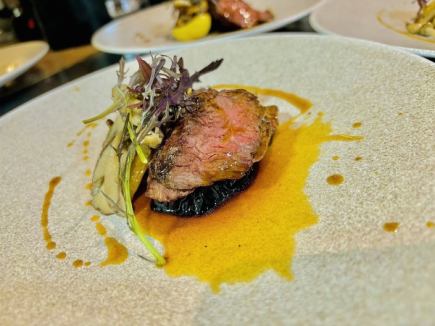 【ディナー】魚料理・肉料理ともに味わえるWメインの充実コースGamme -ガム