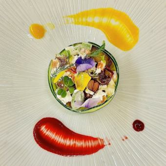 【ランチ 】Unissonのランチがすべて味わえるPartition -パルティシオンコース