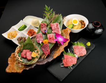 [Matsu Gozen] introduced by a popular influencer: appetizer, bowl, 2 types of sashimi, 6 types of grilled dishes 6,600 yen (tax included)