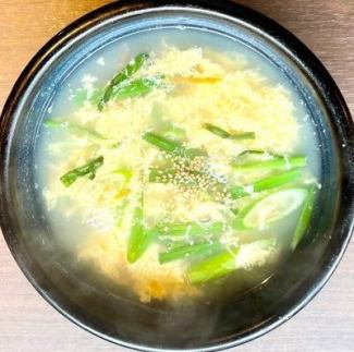 玉子スープ/野菜スープ