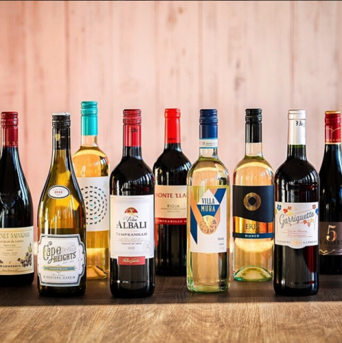 料理に合う厳選ワインと豊富な種類