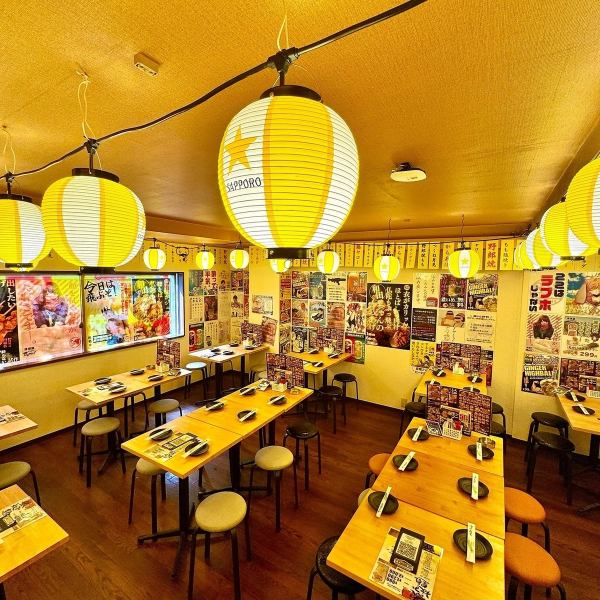 【貸切×歓送迎会】テーブル席は2名/4名/6名/8名/10名…20名/フロア貸切は40～60名、店舗貸切は最大100～120名まで対応可能トリー！各種ご宴会に使いやすい店内レイアウトとなっておりますので、歓送迎会、女子会、ママ会、会社宴会など各種ご宴会にお気軽にご利用してくれトリー！