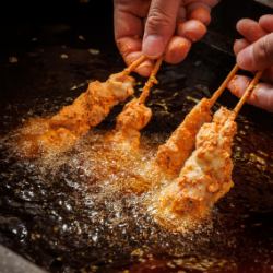 Spicy Skin Skewers 10 pieces