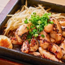 Fried squid tentacles