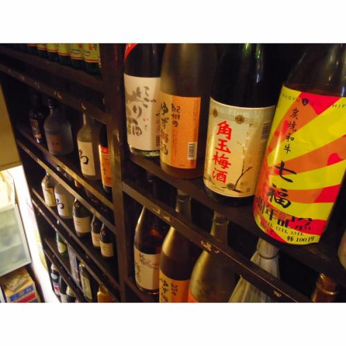 A wide variety of sake