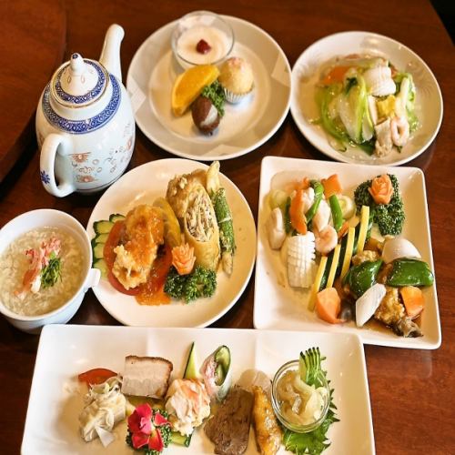 (Guaranteed private room) [Advantage full course] 9 dishes, 100 minutes, free drinks, shark fin soup x shrimp selection