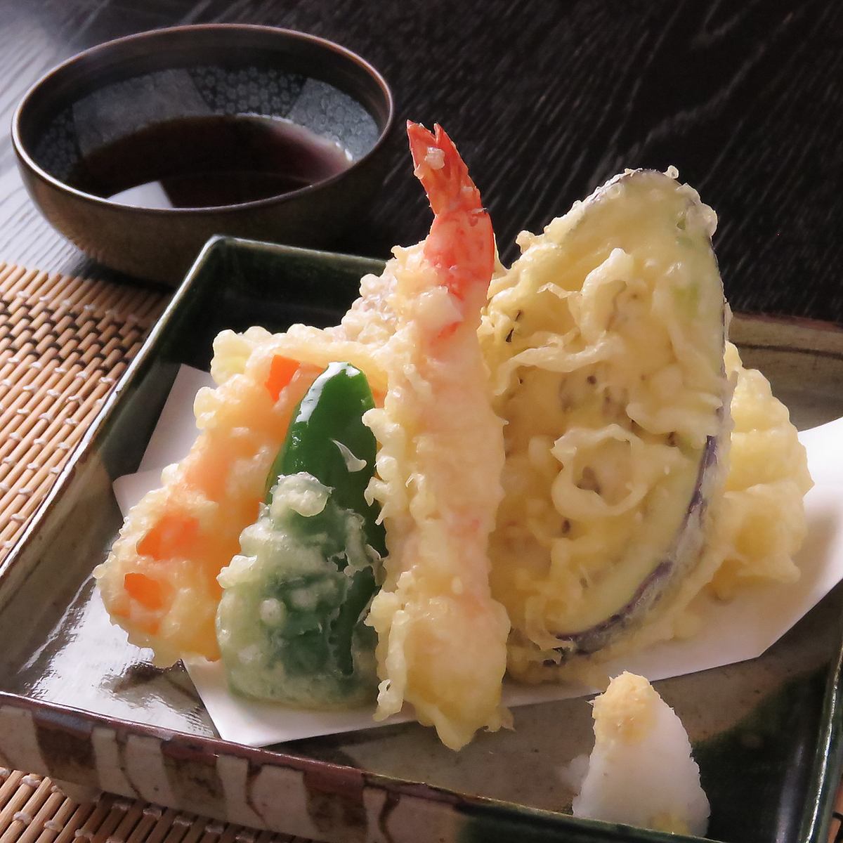 【半田市青山】そばと天ぷらをメインに楽しめる和食居酒屋。コースは飲放付でコスパ◎