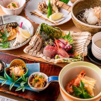【敦賀(会席コース)】◆お料理のみ◆接待・会食におすすめ 全9品 5,000円