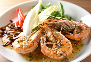 Garlic sauteed shrimp (garlic shrimp style)