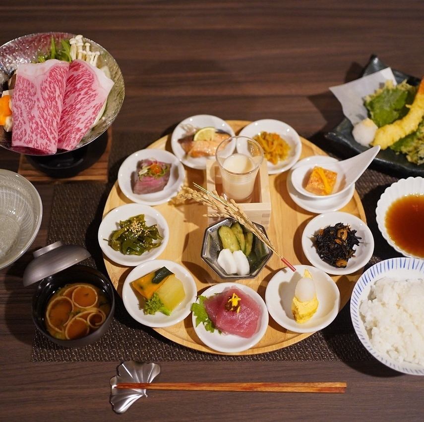 旬の素材を使った、心と体を整える味わいをご堪能ください♪